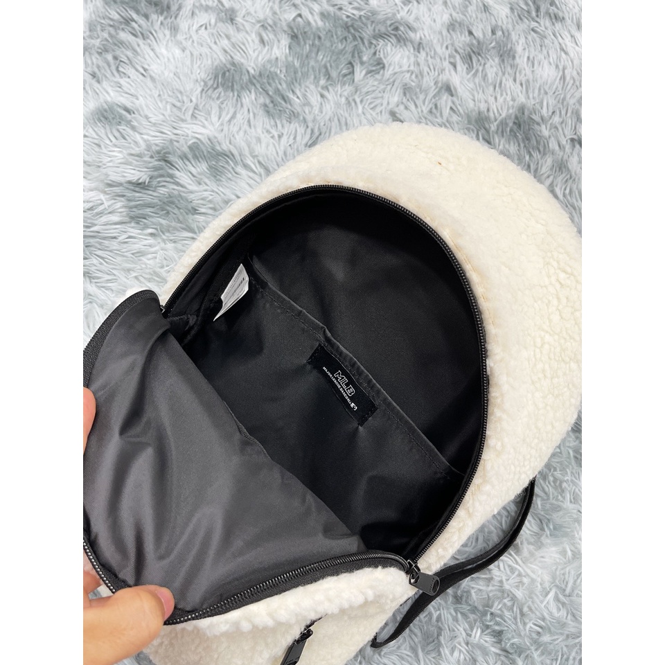 Ba Lô Thời Trang Fleece Backpack White B415