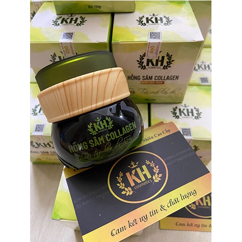 Mặt nạ hồng sâm Collagen Kim Hoàng +Mặt nạ hồng sâm Kim Hoàng 24k