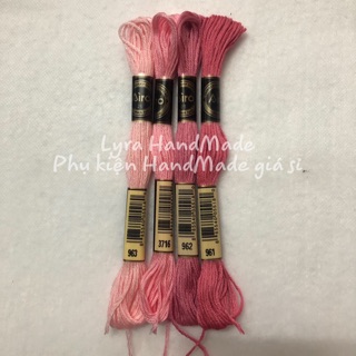 Set 4 tép chỉ Airo màu Hồng Tím (mã set 2.3)
