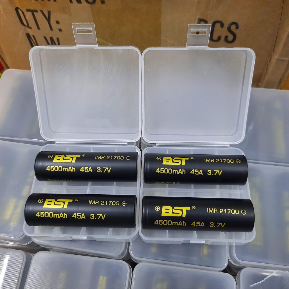 Pin 21700 BST 3.7v dung lượng 4500mah dòng xả 45A (pin mới)