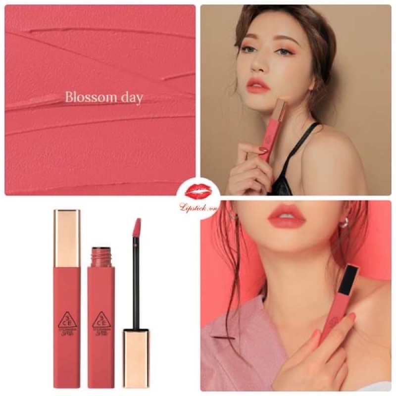 Son 3CE Cloud Lip Tint 4g Blossom Day – Hồng đào