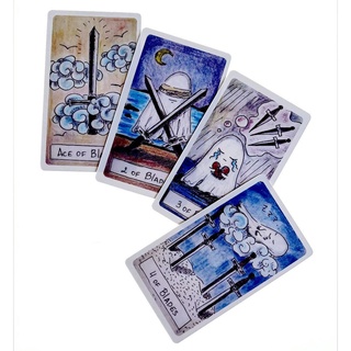 Bộ Bài Cute Ghost Tarot 78 Lá Bài E117