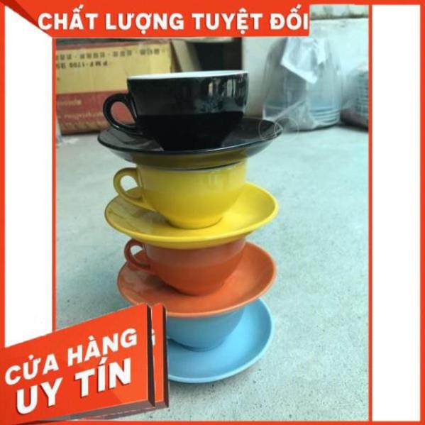 Giá hủy diệt -  Bộ tách capuchino gốm Bát Tràng