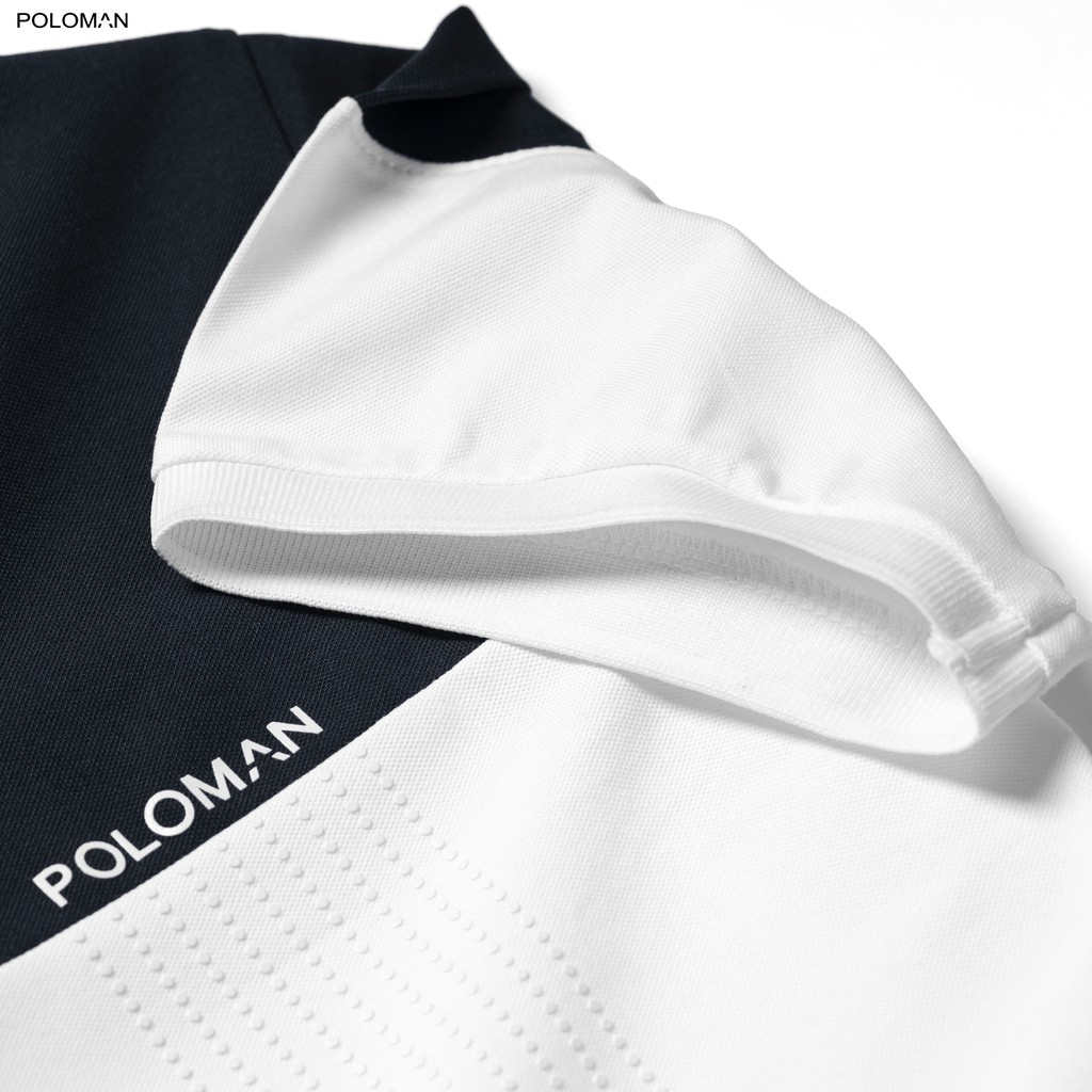 Áo Polo nam cổ bẻ phối SILAS vải cá sấu Cotton xuất xịn,chuẩn form,trẻ trung - thanh lịch - POLOMAN. | BigBuy360 - bigbuy360.vn