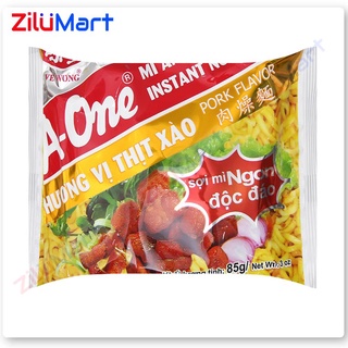 Mì A-One thịt xào (thùng 30 gói) loại 85g