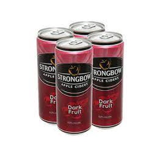 [VỈ 6 LON]Nước táo lên men StrongBow