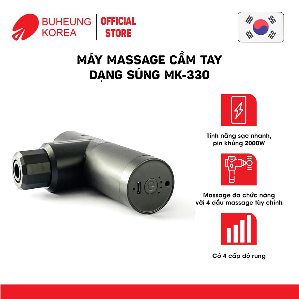 Máy massage cầm tay dạng súng Buheung MK-330