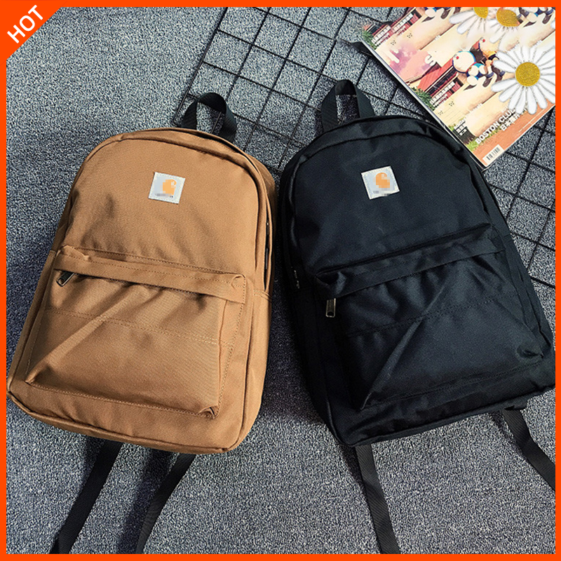 Men's Jansport Backpack Carhartt Waterproof Hiking Sports Bag Korean Student Laptop Leisure Backpack