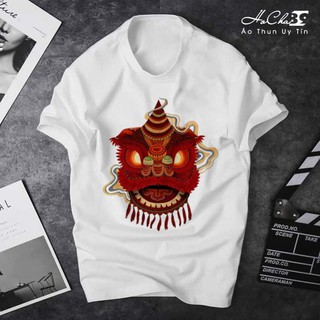 HOT TREND- Áo Lân Sư Rồng 01 - Độc Quyền - HoCha89 - Vải Dày Mịn May Dây Cổ Móc Xích Cao Cấp (Có Hình Thật) - siêu đẹp