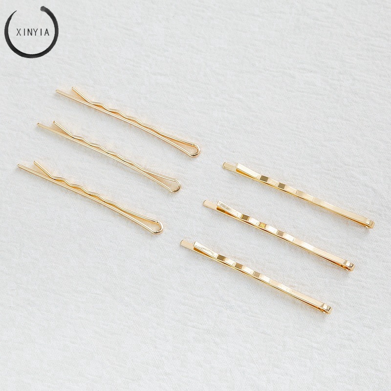 Kẹp Tóc Màu Vàng Cho Nữ