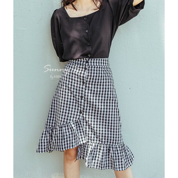 CHÂN VÁY SỌC KATE BÈO CHÉO SIÊU HOT | BigBuy360 - bigbuy360.vn