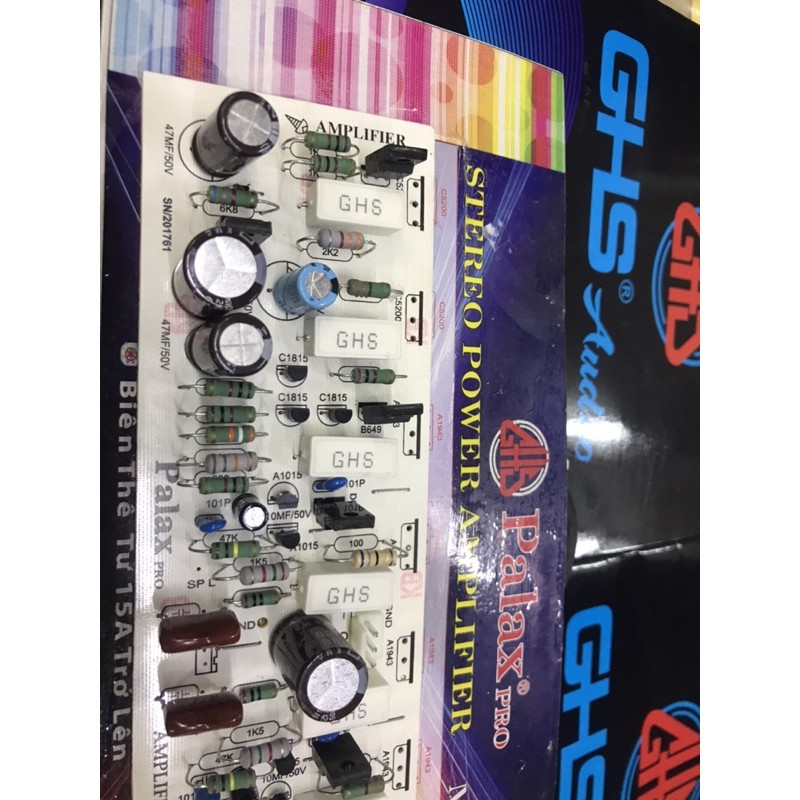 mạch Công suất stereo của GHS