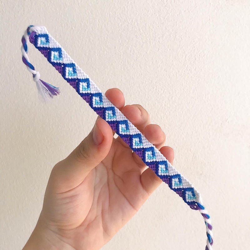 Vòng sóng màu ombre cực xinh