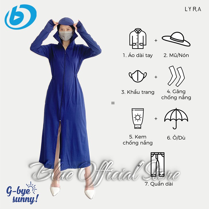 [FREESHIP] Áo Chống Nắng -Áo Chống Nắng Nữ -LYRA Thông Hơi Dáng Dài, Thoáng Mát Chống Tia UV -THỜI TRANG NỮ🌞 ACNN_01 | BigBuy360 - bigbuy360.vn