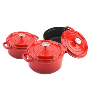 Nồi gang đúc tráng men Rapido dùng được bếp từ size 20cm