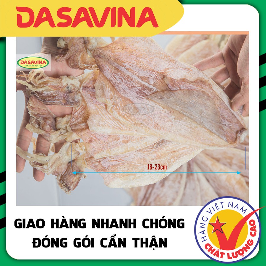 [Đặc Sản] Mực Khô Cô Tô Loại 2 (12-15con/kg)❤️✅ - DASAVINA