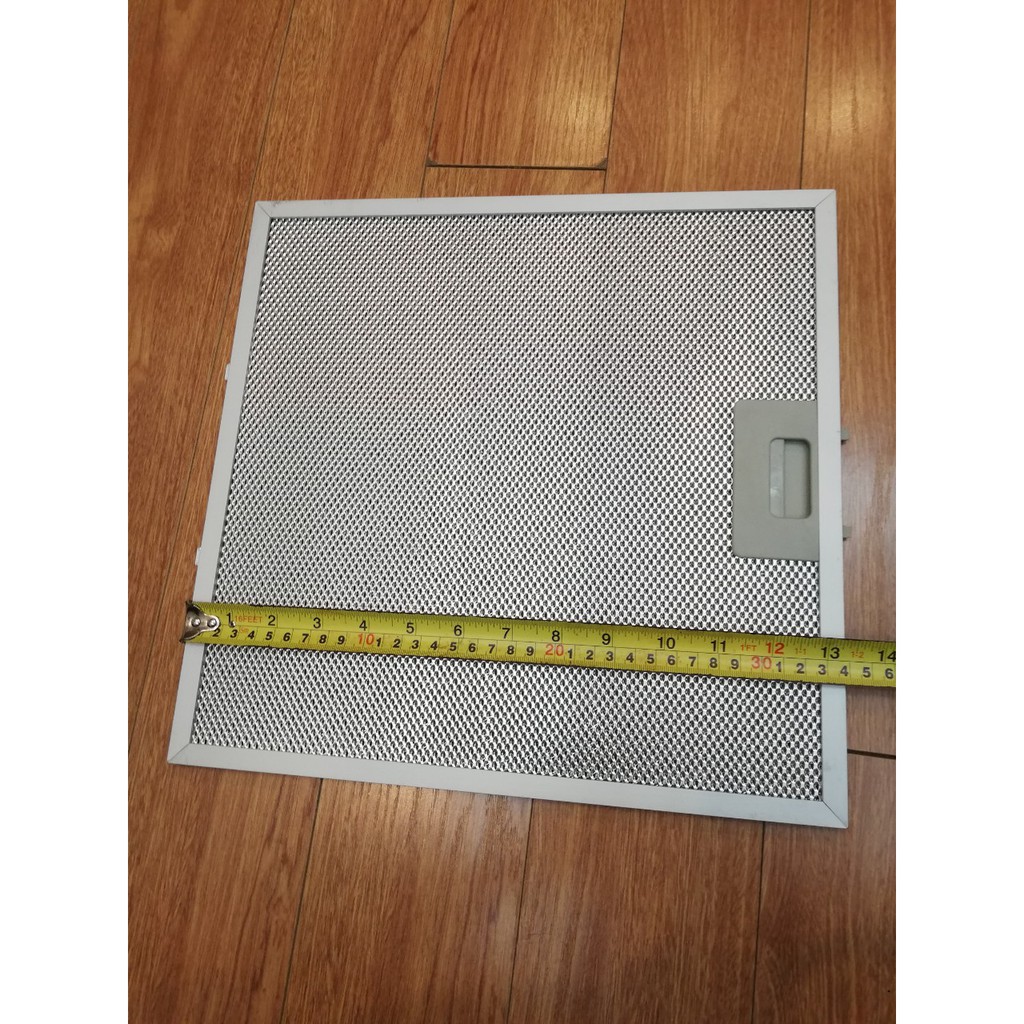 LƯỚI LỌC MỠ MÁY HÚT MÙI  33 x 33.8 cm - TẤM LỌC NHÔM MÁY HÚT MÙI - LƯỚI LỌC NHÔM MÁY HÚT MÙI