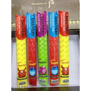 Set 10 Bọc sách SGK các cấp nylon bọc vở cấp 1 Classmate
