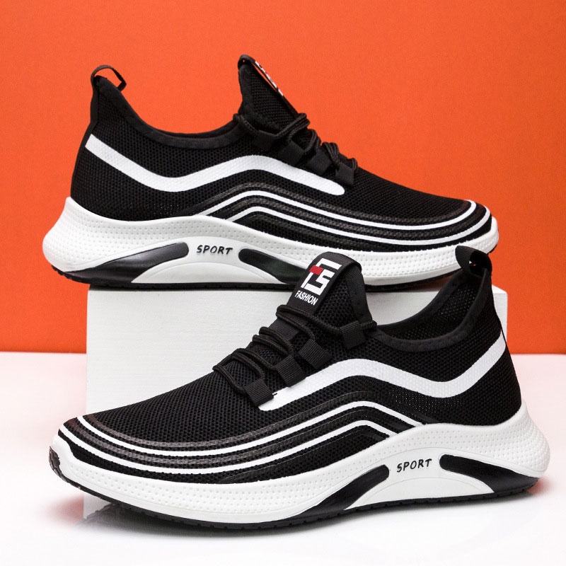 Giày Thể Thao Nam Chống Trượt Thoáng Khí Năng Động