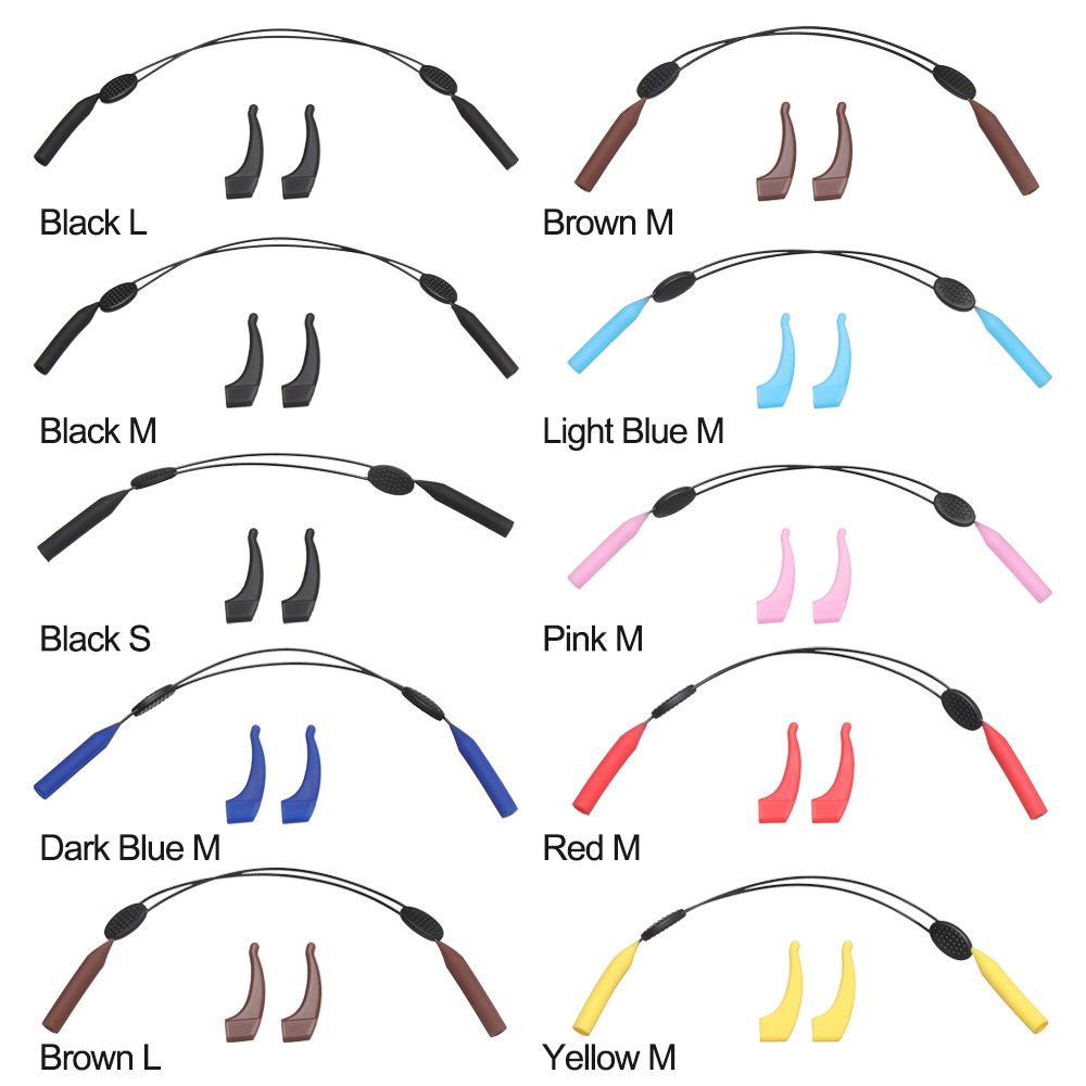 Dây đeo mắt kính bằng silicone chống trượt có thể điều chỉnh