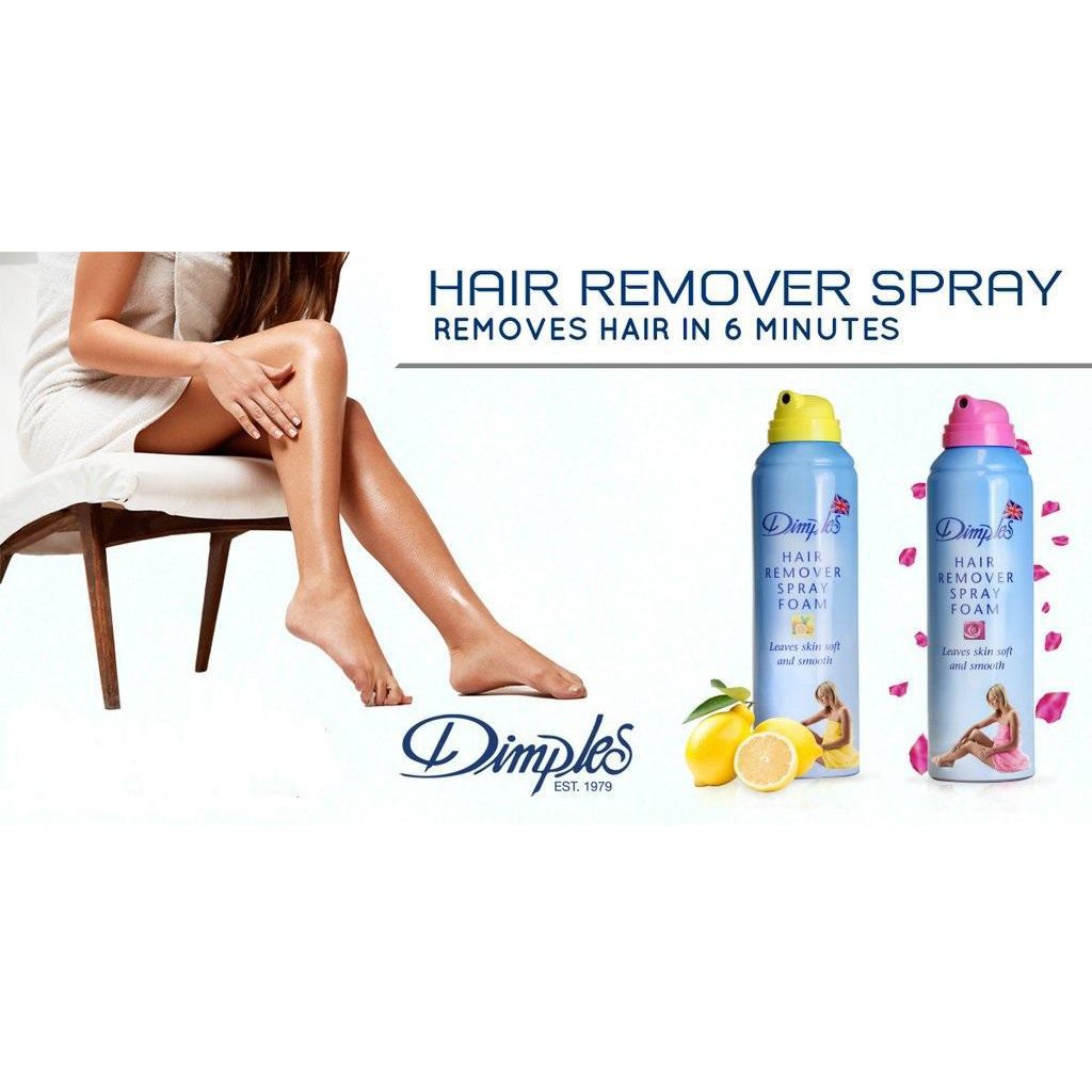 Xịt tẩy lông Dimples hương chanh tươi mát (Anh) - cứu tinh cho nàng nhiều violong nhaa | BigBuy360 - bigbuy360.vn