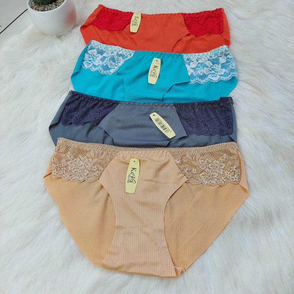 Quần nữ phối ren thông hơi, thoáng mát - lotren - Freeship | BigBuy360 - bigbuy360.vn