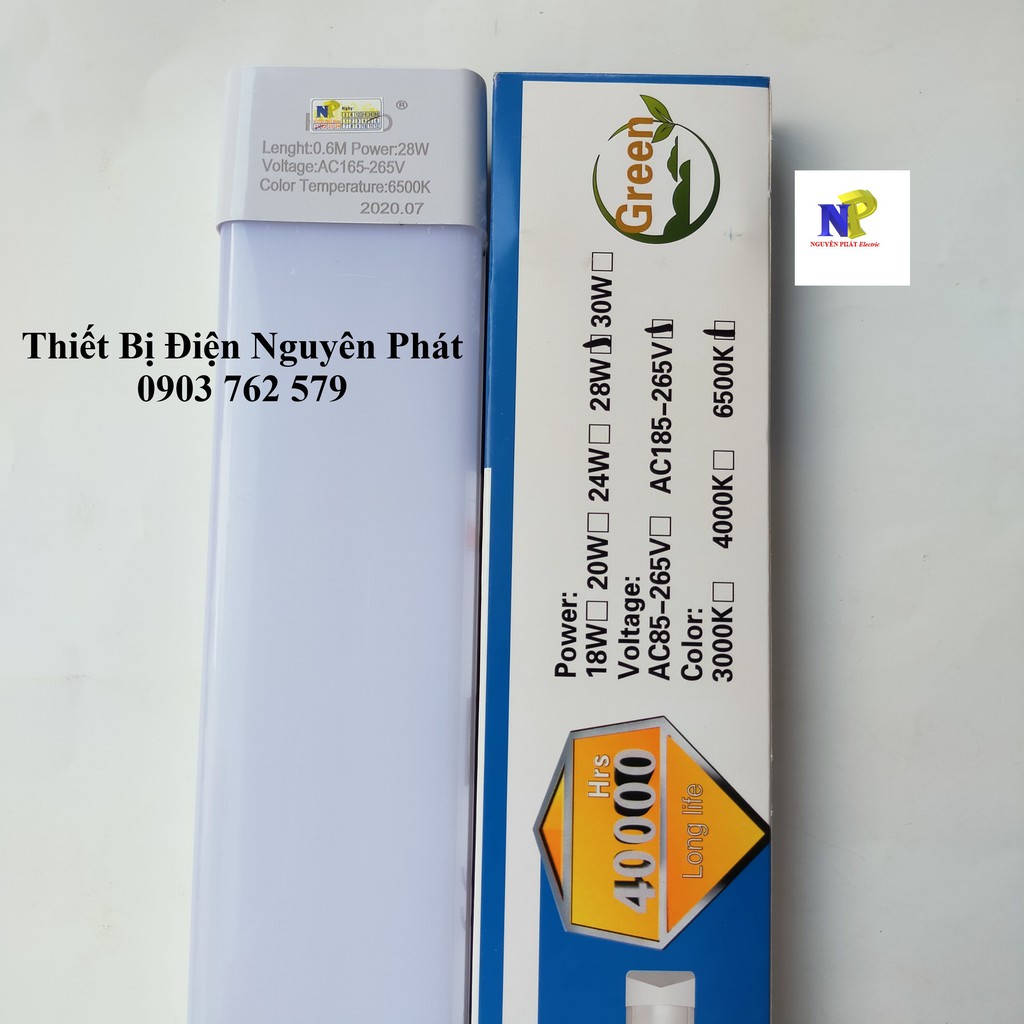 Tuýp LED Bán Nguyệt Đầu Vuông 0.6m 30w Siêu Sáng Tiết Kiệm Điện Năng | BigBuy360 - bigbuy360.vn