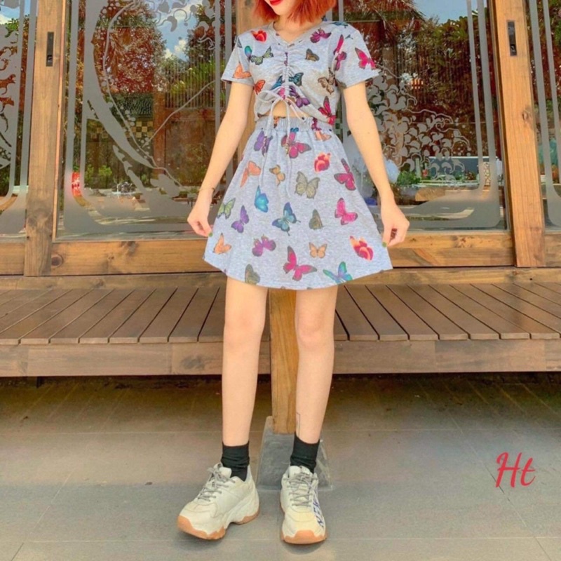 Sét bộ crt 2 kiểu hình bướm H2Q987