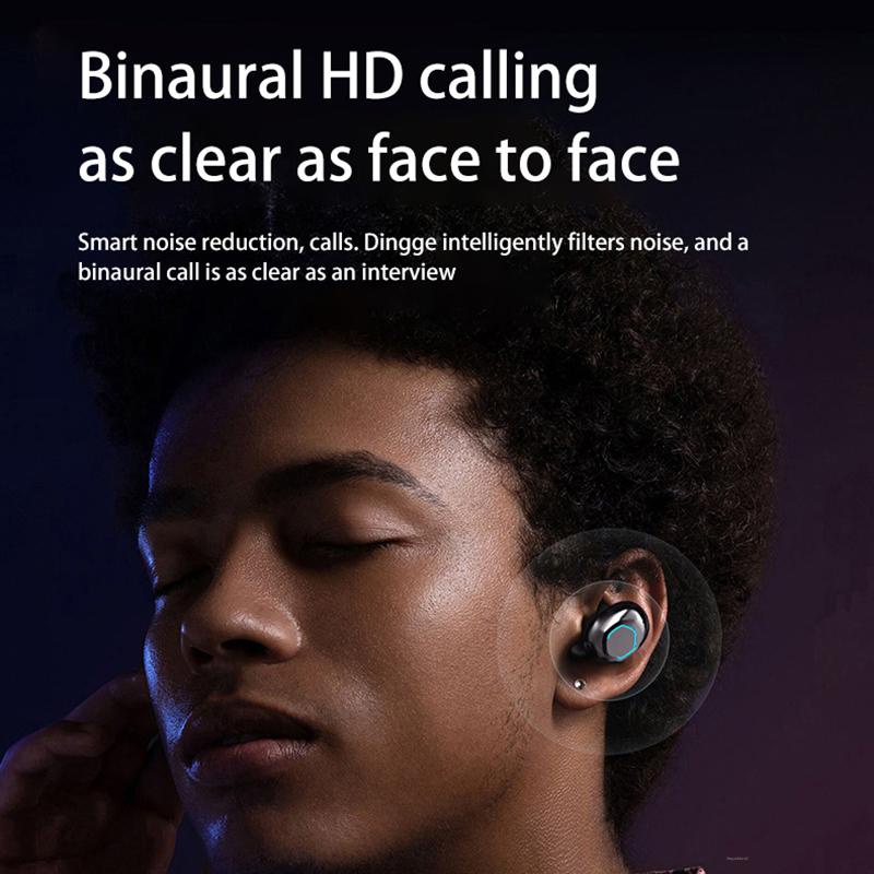 Tai Nghe Nhét Tai M9 TWS Bluetooth 5.2 Không Dây Có Màn Hình LED Hiển Thị LED Chất Lượng Cao