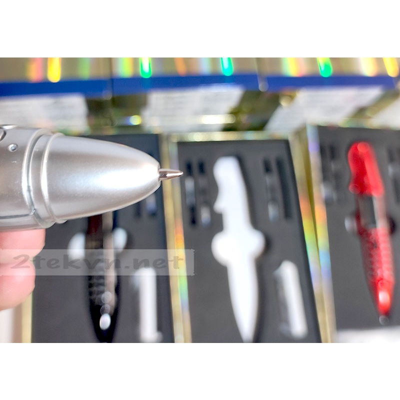 Điện thoại hình cây bút AK 007 siêu nhỏ hỗ trợ 2 sim, thay đổi giọng nói