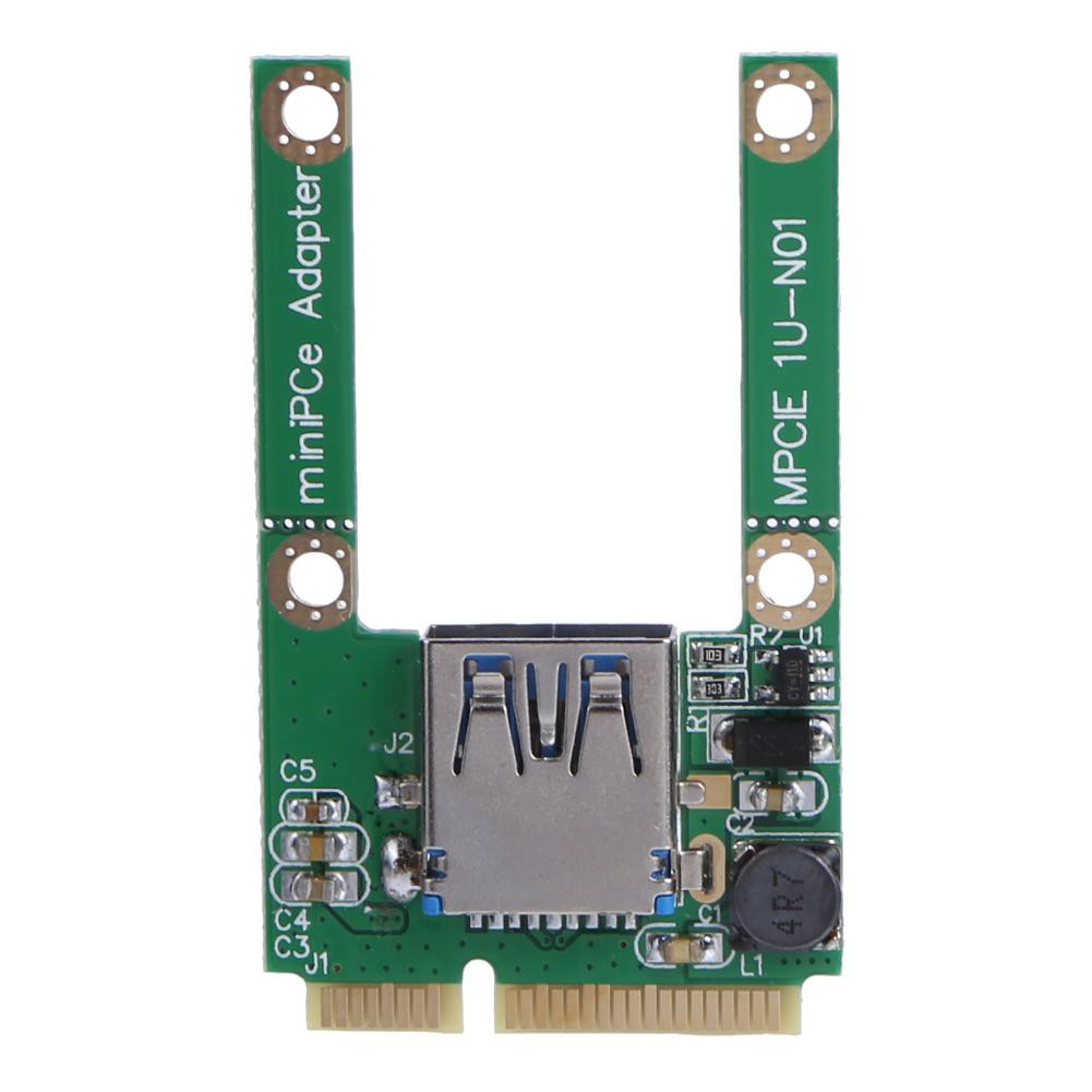 Bo mạch thẻ kết nối ngoại vi với laptop Mini PCI-E sang USB3.0 PCI/PCI-E sang USB 3.0 chuyên dụng