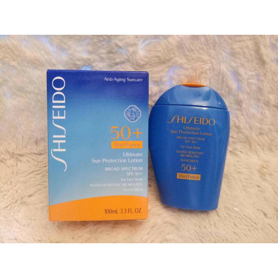 kem chống nắng Shiseido spf50+ dòng chống lão hoá (Anti-aging sun) 100ml