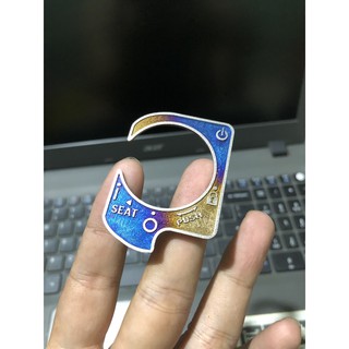 Dán ổ khoá titan cho vario 150. TP Shop