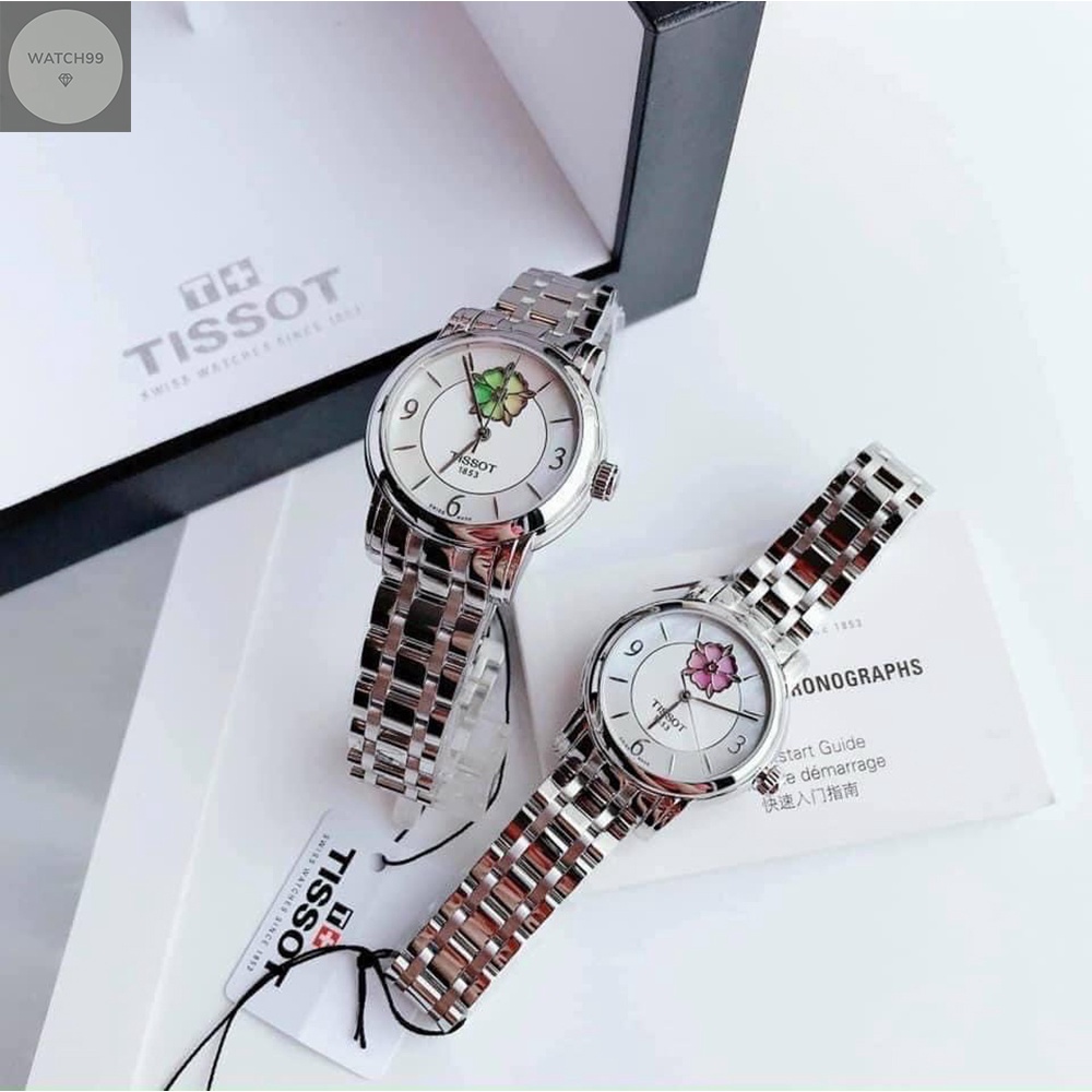 Đồng hồ nữ Tissot T050.207.11.117.05 (T0502071111705) Automatic Lady Heart Flower chính hãng