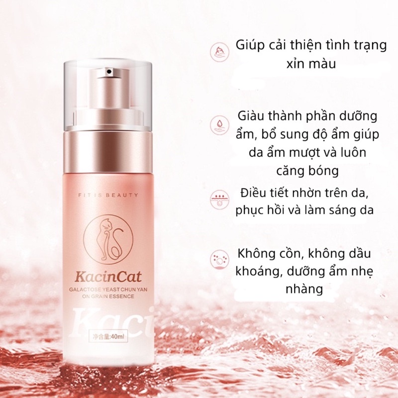 Tinh chất dưỡng da Galactose Yeast Skin Firming Essence 40ml Dưỡng ẩm, dưỡng trắng an toàn nhẹ nhàng