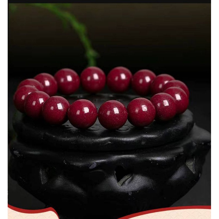 [Order ] Vòng Tay Hạt Đá Chu Sa