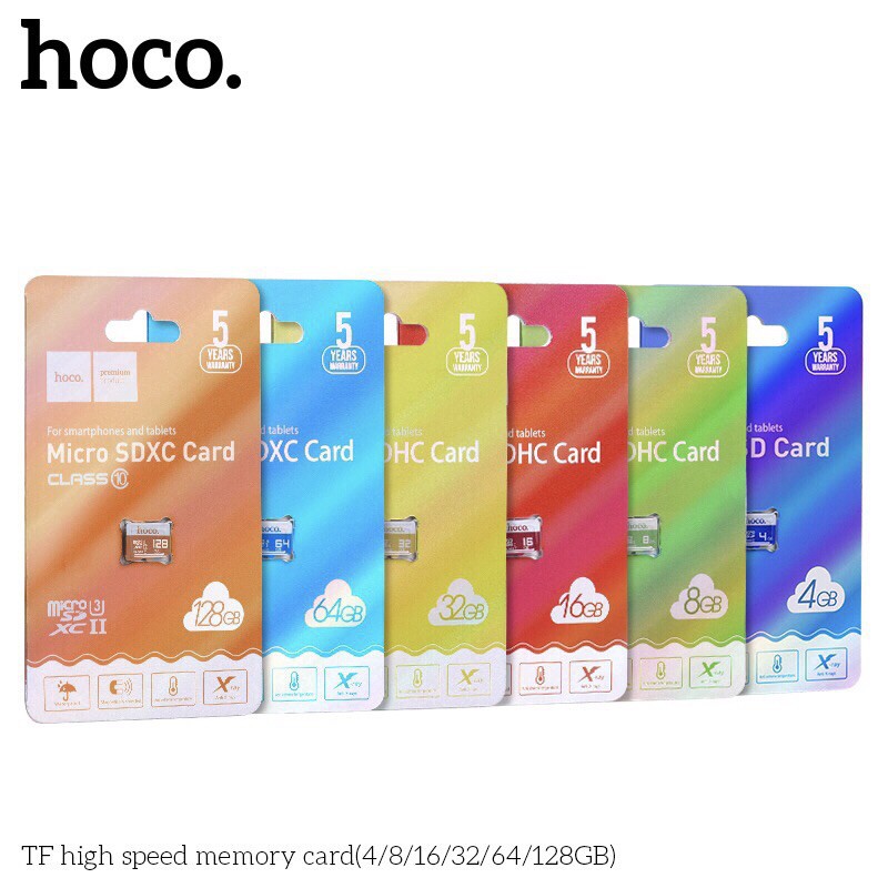 Thẻ nhớ Micro SD Hoco Class 10 chính hãng