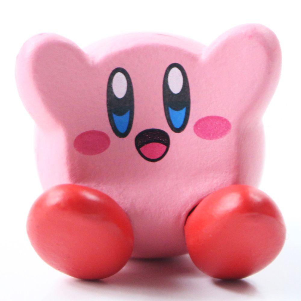 Dallas1 Mô Hình Đồ Chơi Kirby Mini Kèm Muỗng Hoạt Hình Đáng Yêu Dành Cho Trẻ Em