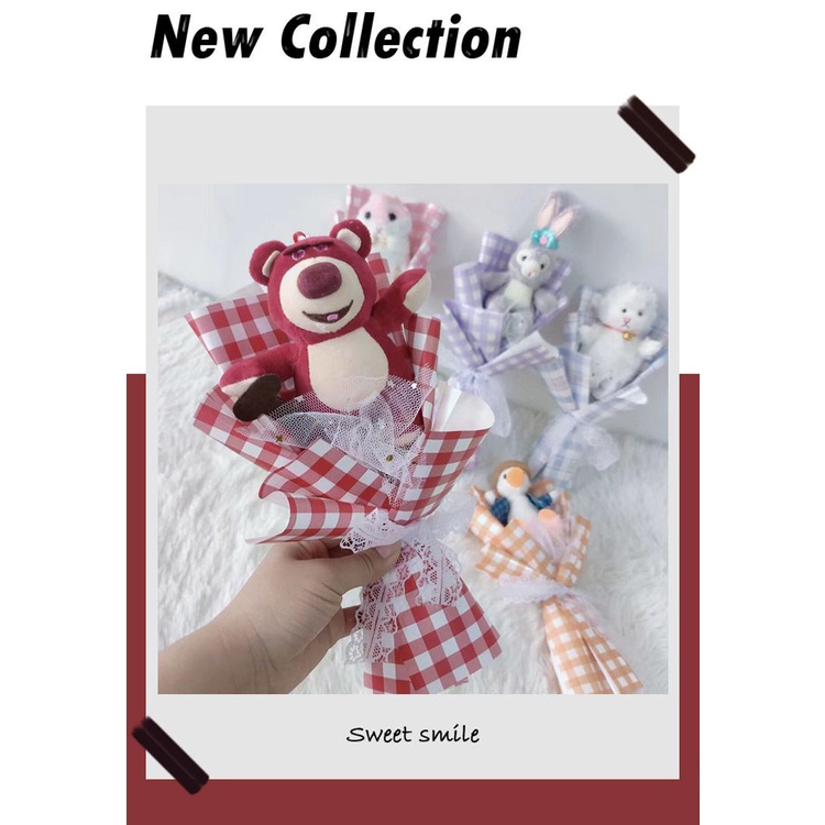 Búp Bê Lotso Quà Tặng Sinh Nhật Dễ Thương Xinh Xắn Cho Bé Gái