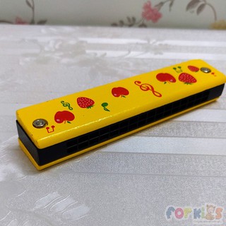 Kèn Harmonica, Đồ chơi Nhạc cụ, Kèn harmonica gỗ, Đồ chơi cho bé