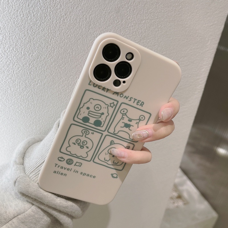 (SIÊU RẺ) Ốp lưng iphone lucky monster siêu cute 6/6plus/6s/6splus/7/7plus/8/8plus/x/xr/xs/11/12/13/pro/max/plus/promax
