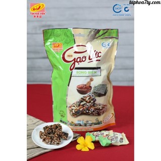 Kẹo Gạo Lứt Rong Biển Tân Hueeu Viên Túi 200g