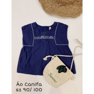 [NEW 99%] ÁO 3 LỖ CANIFA KIDS  MÙA HÈ BÉ GÁI SZ 90/100