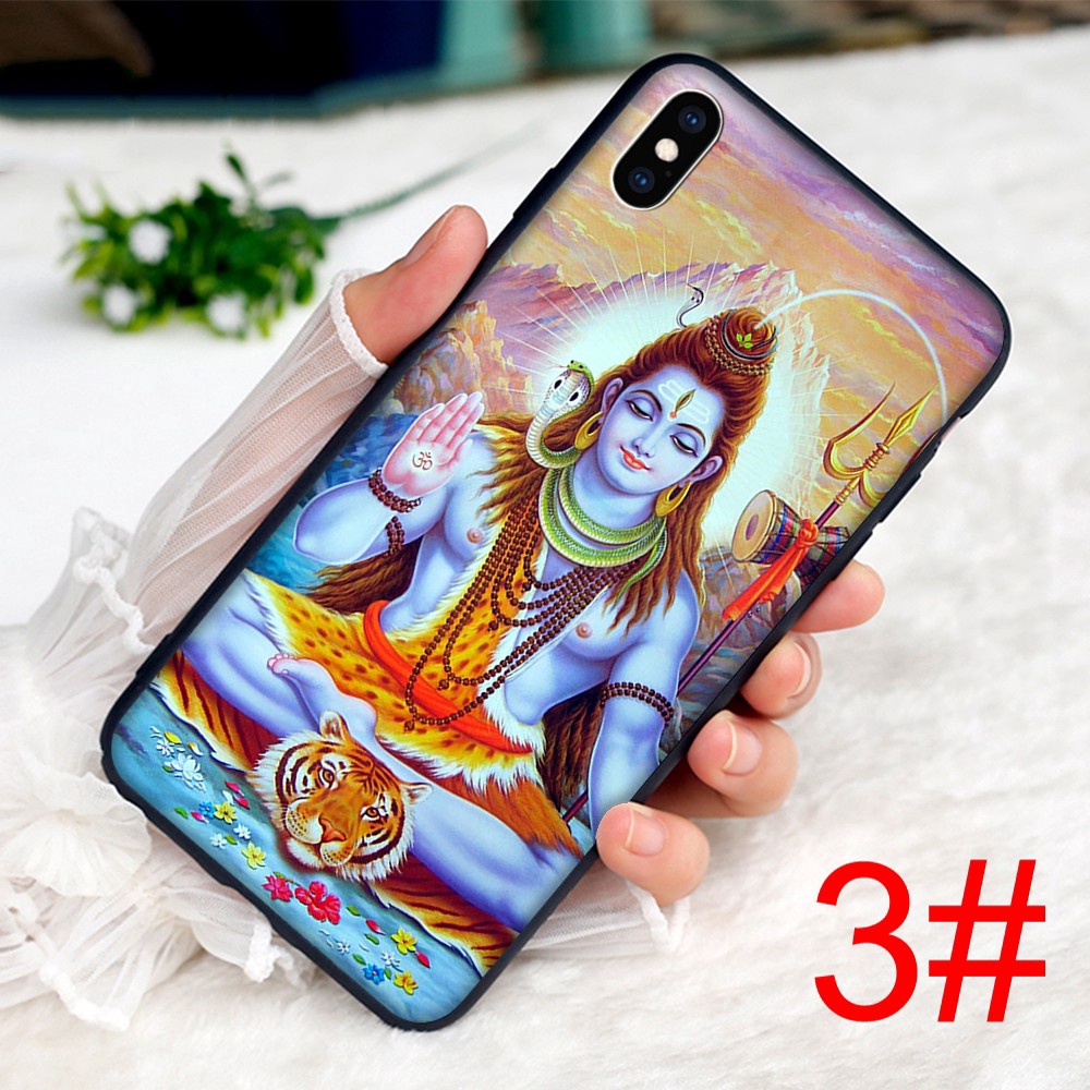 Mềm Ốp Lưng Họa Tiết Thần Shiva Cho Iphone 12 11 Mini X Xs Xr Pro Max