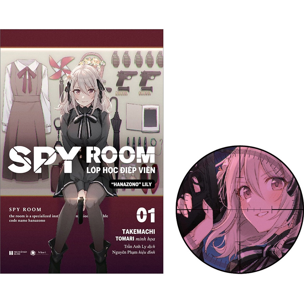 Sách - SPY ROOM - Lớp Học Điệp Viên - Tập 1: Hanazono Lily