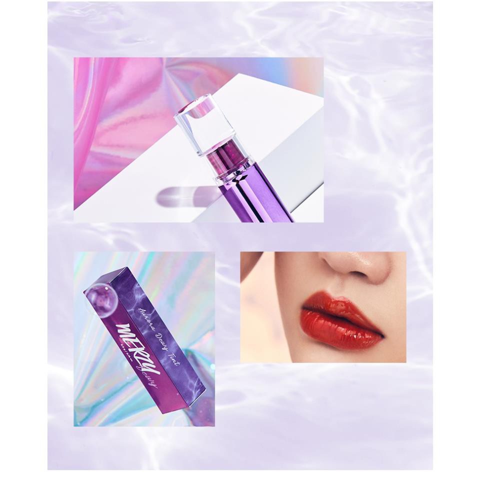 ( Mypham35 ) SALE SỐC Son Tint Bóng Cho Đôi Môi Căng Mọng Merzy Aurora Dewy Tint 5.5g trangtushin | BigBuy360 - bigbuy360.vn