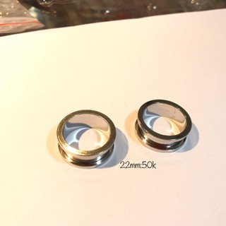 Khuyên nong tai vành dầy 22mm