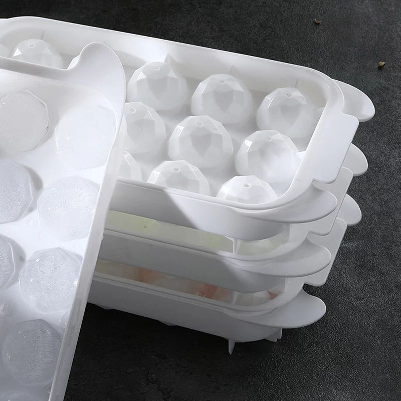 Khay Làm Đá Thạch Rau Câu Tròn 15 Viên Độc Đáo Tiện Dụng