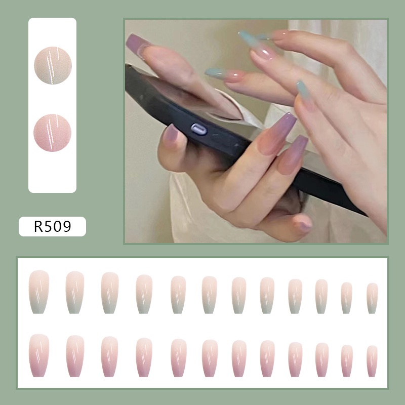 Móng tay giả thời trang làm nail ABa Store [R501-540]