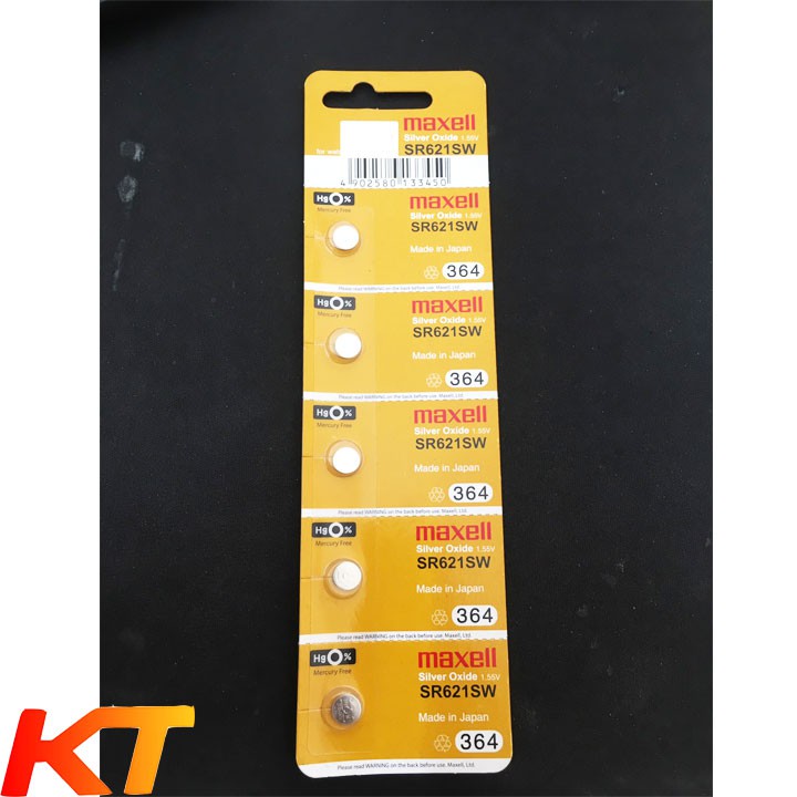 PIN ĐỒNG HỒ MAXELL SR521 379, SR516 317, SR621 364, SR616 321, SR626 377, SR416 337, SR716 315, SR721 362. SR920 371....